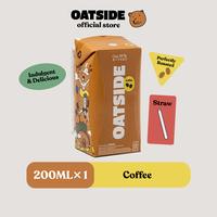 Gambar OATSIDE Mini Straw Oat Milk Coffee 200ml (6pcs) (Kemasan dengan Sedotan) | Susu Oat Rasa Kopi dari OATSIDE ID undefined 3 Tokopedia