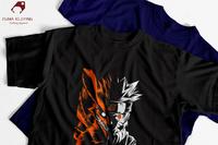 Gambar Baju Kaos T-Shirt Anime Naruto half kurama Bayi Anak Dewasa BIG SIZE - REQUEST DI NOTE, DEWASA S dari DuniaKloting undefined 3 Tokopedia