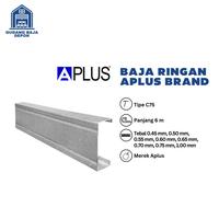 Gambar Baja Ringan C75 0.55 mm Aplus Brand Kanal C dari Gudang depok baja undefined 1 Tokopedia