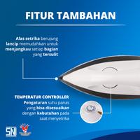 Gambar Setrika Miyako EI-1000M EI1000M dari Elecmart Bali undefined 4 Tokopedia
