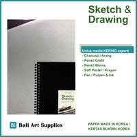 Gambar Sketch & Drawing Book BAS / Buku Gambar & Sketsa Wire-O PP Cover - A4 29,7 x 21 cm dari Bali Art Supplies x Tokopedia undefined 2 Tokopedia
