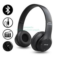 Gambar Headphone Bluetooth 5.0 Wireless P47 Headset Bass Jernih bisa Radio FM dari Maneka Aksesoris Elektronik undefined 1 Tokopedia