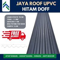 Gambar Atap UPVC Hitam Doff 50cm Jayaroof - Holodeck DR Shield Rooftop dari JAYAROOF UPVC undefined 1 Tokopedia