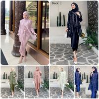 Gambar Oneset Wanita Jemma Organza Outer Rok Lilit Jumbo Elegan - Blue, Jumbo dari laazamaofficial undefined 1 Tokopedia