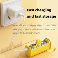 Gambar YOU PIN Powerbank Mini 5000mAh Transparan Android IOS - Kuning dari Gadget iPhone Jakarta undefined 4 Tokopedia