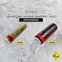 Gambar Baterai Batre 18650 26650 Lithium ion Rechargeable Battery Senter - 18650 dari Lex Garage undefined 1 Tokopedia