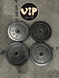 Gambar AIBI Dumbell Plate 5 KG Diameter 2.5 CM BARBEL dari VIPGYMSHOP undefined 2 Tokopedia