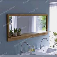 Gambar CERMIN WASTAFEL HAMBALAN PANJANG / KACA KAMAR MANDI PANJANG 120 × 80CM dari Cermin Berkah Cahaya undefined 1 Tokopedia