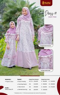 Gambar KekeSumut Baju Gamis Dewasa HELWA DRESS Keke Busana Muslim - TANYA VIA CHAT, S dari Kekesumut undefined 4 Tokopedia