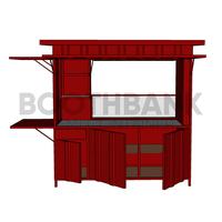 Gambar Gerobak Jualan Kebab - Kios Jualan Kebab - Booth Gerobak Container dari ContainerBoothBank undefined 2 Tokopedia