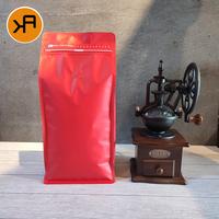 Gambar Kemasan Kopi Flat Bottom Import Zipper Valve 1 Kg - Merah dari Kopinya Azra undefined 3 Tokopedia