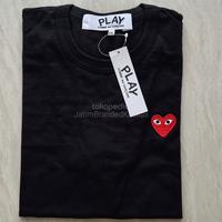 Gambar BRAND NEW PLAY CDG Basic Heart Tee Black Colour AUTHENTIC! dari JatimBrandedKaskus undefined 1 Tokopedia