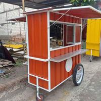 Gambar Gerobak es teh gerobak siomay goreng batagor gerobak kentang goreng dari Gerobak Angkringan Indonesia undefined 2 Tokopedia