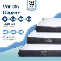 Gambar SLEEP OWL ORTHOPEDIC  Matras Kasur Busa Rebonded Latex 160 x 200 - White, 160 dari Sleep Owl Springbed undefined 5 Tokopedia