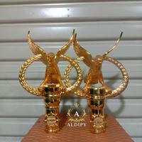Gambar Patung Burung Garuda Kuningan Tiang Pataka Rapati Satu Set Kuningan dari aldipy.Adv undefined 5 Tokopedia