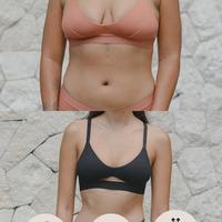 Gambar AA111- Sare Studio Padma Padded Tencel Triangle Bra 2 Packs in Mix - XL dari AdelLestari undefined 2 Tokopedia