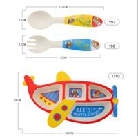 Gambar MD - Peralatan Piring Makan Anak Bayi Bamboo Fiber Feeding Set tema Pe - Kapal Merah dari Morodoro Babyshop undefined 2 Tokopedia