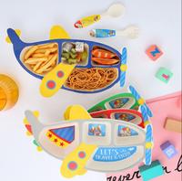 Gambar MD - Peralatan Piring Makan Anak Bayi Bamboo Fiber Feeding Set tema Pe - Kapal Merah dari Morodoro Babyshop undefined 4 Tokopedia