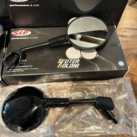 Gambar SIP Shorty Mirror Spion Original Vespa Primavera GTS 150 iget abs - BLACK GLOSSY dari skuterkoloni undefined 4 Tokopedia