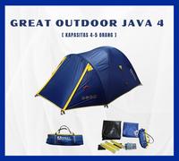 Gambar Tenda TENDAKI Java 4 Pro Great Outdoor borneo 4 - Java 4 Navy dari Artventure Store undefined 1 Tokopedia