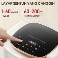 Gambar Mecoo Most Aesthetic Transparant Airfryer 5L - Putih dari Toko Pusat Perabot undefined 5 Tokopedia