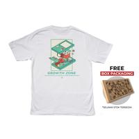 Gambar BAPIN T-Shirt Growth Zone - White - Growth Zone, M dari Reseller Bapin undefined 1 Tokopedia