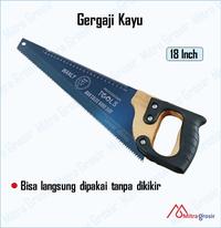 Gambar Gergaji gagang kayu 18 inch Siap Pakai / Gergaji Kayu / Gergaji Tangan dari SSL Mitra Grosir undefined 3 Tokopedia