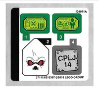 Gambar LEGO 76096stk01 Sticker Sheet  Superman & Krypto Team-Up 76096 dari Lyncocosew undefined 1 Tokopedia
