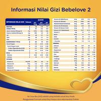Gambar Bebelove 1 2 400gr box nutricia susu formula bayi - 0-6 BULAN dari onefamily store undefined 4 Tokopedia