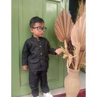 Gambar [Lkk] Baju Adat/Baju Pangsi Sd, Seragam Adat Anak Sd Khas Banyuwangi - Hitam saja, S dari Itsuki All Store undefined 2 Tokopedia