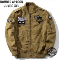 Gambar Jaket Bomber kanvas Pria Aragon Emblem Full Bordir Sensor - Hitam, XXL dari sensorofficial undefined 3 Tokopedia