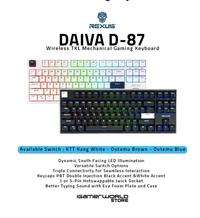 Gambar KEYBOARD GAMING REXUS DAIVA D87 / D 87 TKL RGB WIRELESS & BLUETOOTH - BLACK, KTT WHITE dari Igamerworld Store_NEW undefined 1 Tokopedia