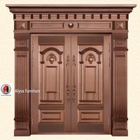 Gambar pintu kusen kayu jati minimalis modern, pintu rumah jati antik, pintu dari Alysa furnitur undefined 1 Tokopedia