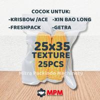 Gambar Plastik Vacuum Emboss 25x35cm Vacuum Embos / Vacum Embossed 25 x 35 cm - MtifWAJIK 25pcs dari Mitra Packindo Machinery undefined 1 Tokopedia