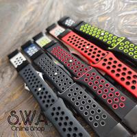 Gambar Strap Nike Watch Band Rubber Tali Jam Garmin Fenix 7x 6x 5x 8 51mm Solar Sapphire Amoled Quickfit Quick Fit trf - black volt dari SmartWatchAcc undefined 5 Tokopedia