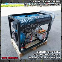 Gambar Genset Generator Solar 7300 7000 Watt Matrix Diesel Open MT 9500 DE dari Glodok Diesel undefined 2 Tokopedia