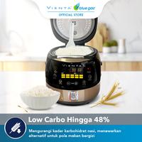 Gambar VIENTA New Smart Rice Cooker 5L Low Carbo dari Vienta Blue Gaz Official Store undefined 5 Tokopedia