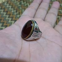 Gambar batu red raflesia bengkulu natural dengan ring custom cakep dari Akhaki toys n hobbies undefined 4 Tokopedia