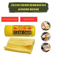 Gambar Kanebo CLEAN CHAM Besar - Lap Serbaguna Uk.65×42cm.Murah dari cahaya pelita shop undefined 1 Tokopedia