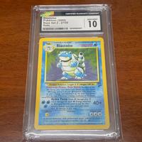 Gambar Kartu Pokemon EN English WOTC Base Set II 2 Blastoise Holo CGC 10 PSA dari MG Card Lab undefined 1 Tokopedia
