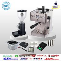 Gambar Paket Mesin Kopi Espresso LATINA PRIMO 2 + Grinder LD 019 + Tools dari Chanel Coffee undefined 1 Tokopedia