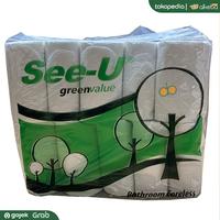 Gambar Tissue See U Coreless Tissu Toilet Bathroom tanpa tulang 10 roll dari Alkeba Bandung undefined 1 Tokopedia