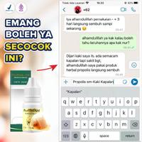 Gambar Obat Telapak Kaki Rayapan Kapalan Bolong Pecah Rangen Propolis SM dari Iki Herbal undefined 2 Tokopedia