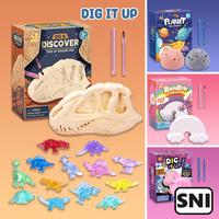 Gambar Mainan Anak Dig it Up Fossil | Edukasi Arkeologi Fosil dari NonnaPIK undefined 1 Tokopedia