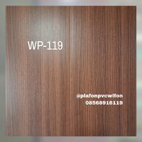 Gambar Plafon PVC motif kayu PVC WIFON Laminate WP-119 doff 20cm - 4mtr, WP-119 / rata dari Distributor Plafon PVC WIFON undefined 2 Tokopedia