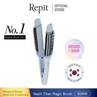 Gambar HOT SALE REPIT TITAN MAGIC BRUSH 2IN1 30MM / CATOKAN SISIR RAMBUT dari miniwire undefined 3 Tokopedia