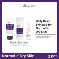 Gambar [BUNDLING] Bless - Paket Skincare Kulit Normal dan Kering - Glowing Skin dari Bless Cosmetics_NEW undefined 3 Tokopedia