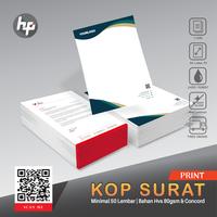 Gambar PRINT CETAK KOP SURAT BAHAN HVS & CONCORDE | FULL COLOUR - PRINT LASER, A4 Hvs 80gr dari Hanenda Printing undefined 1 Tokopedia
