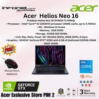 Gambar ACER PREDATOR HELIOS NEO 16 i5 13500HX NVIDIA GEFORCE RTX4050 6GB W11 dari INPIM undefined 1 Tokopedia