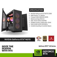 Gambar PC RAKITAN GAMING - EDITING - RTX 4070 Ti - DDR5 - AMD dari Pemmz Official undefined 2 Tokopedia